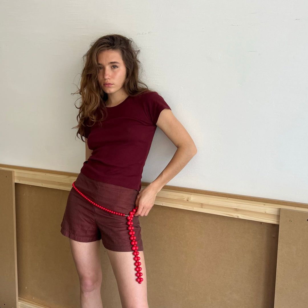Mori belt red