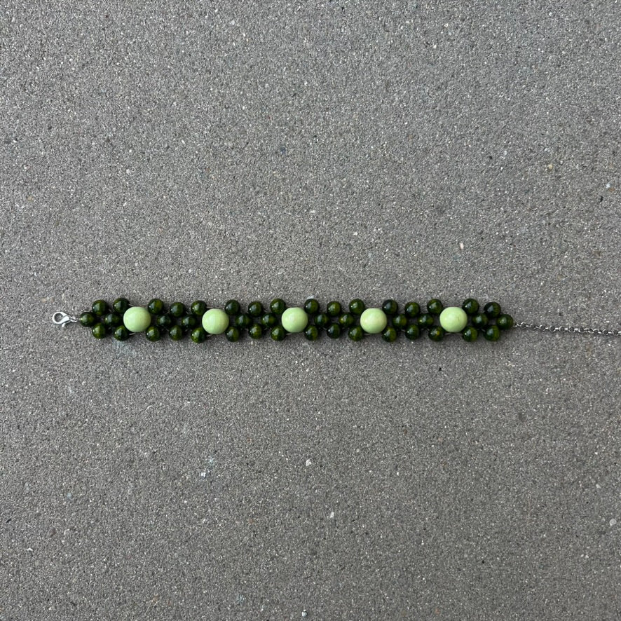 Oruga choker (green) new