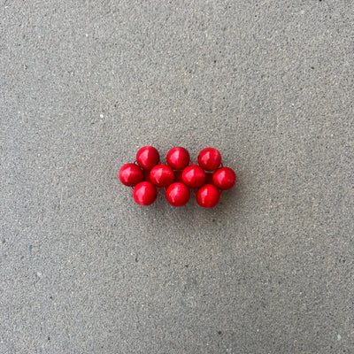 Mori Big hairclip [red]