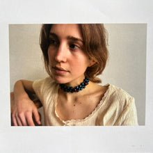 Load image into Gallery viewer, Oruga choker blue/purple combo - sample
