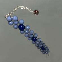 Load image into Gallery viewer, Oruga bracelet blue/purple combo - sample
