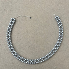 Load image into Gallery viewer, Leizu belt silver (size M)
