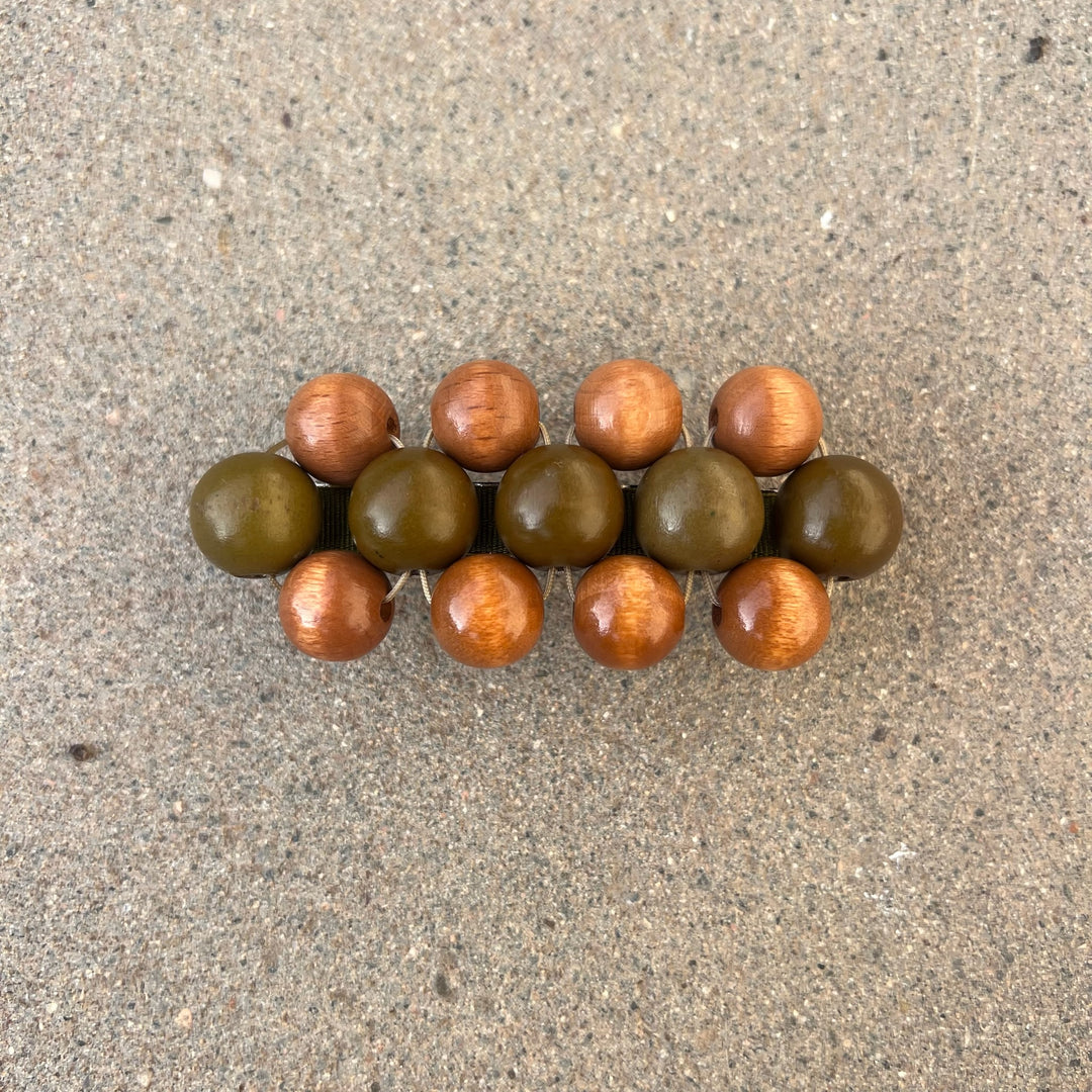 Mirla hariclip [light brown/olive]
