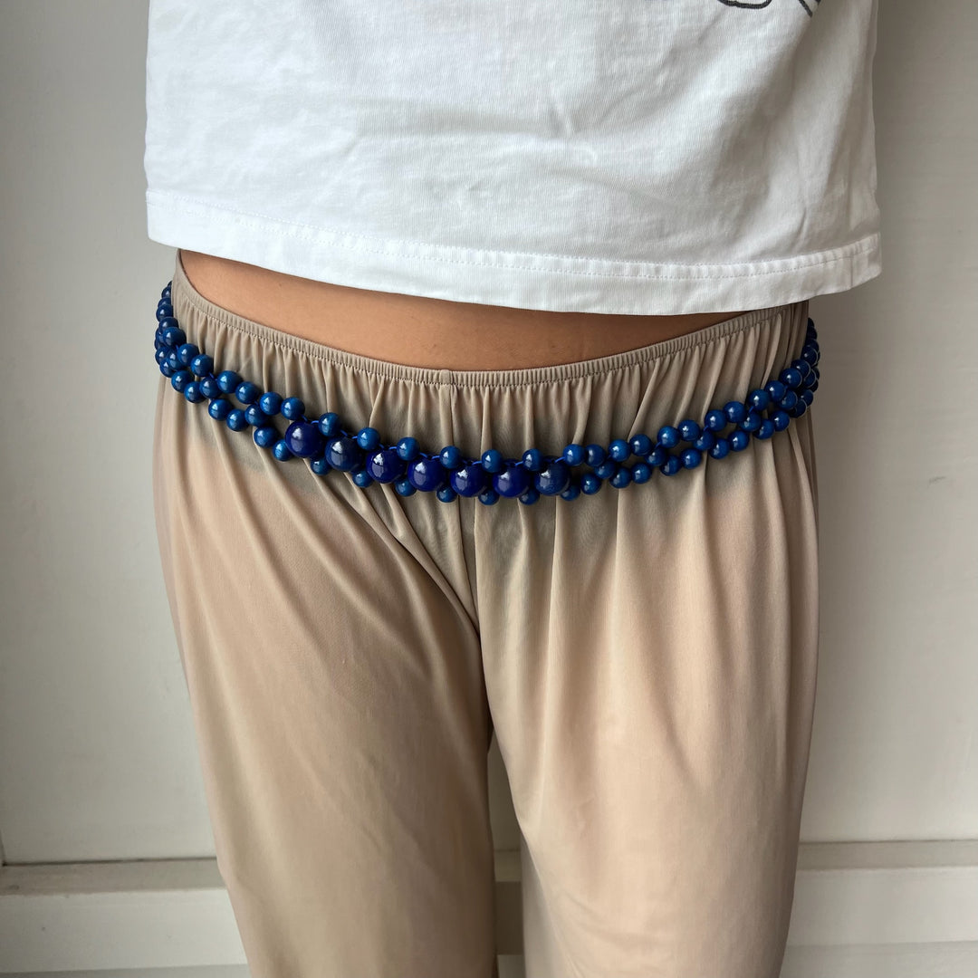 Leizu belt [dark blue]