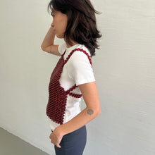 Load image into Gallery viewer, Serica top Redwood/Red
