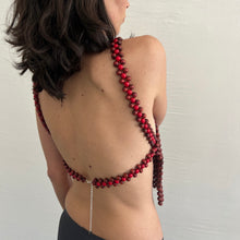 Load image into Gallery viewer, Serica top Redwood/Red
