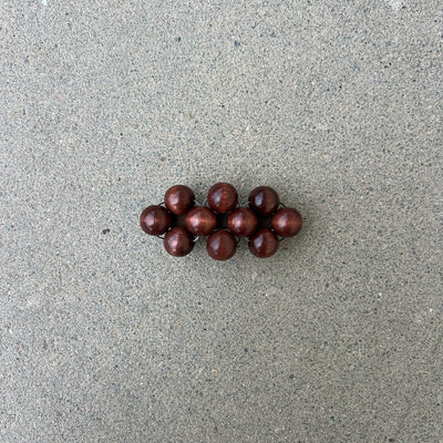 Mori Big hairclip [brown]