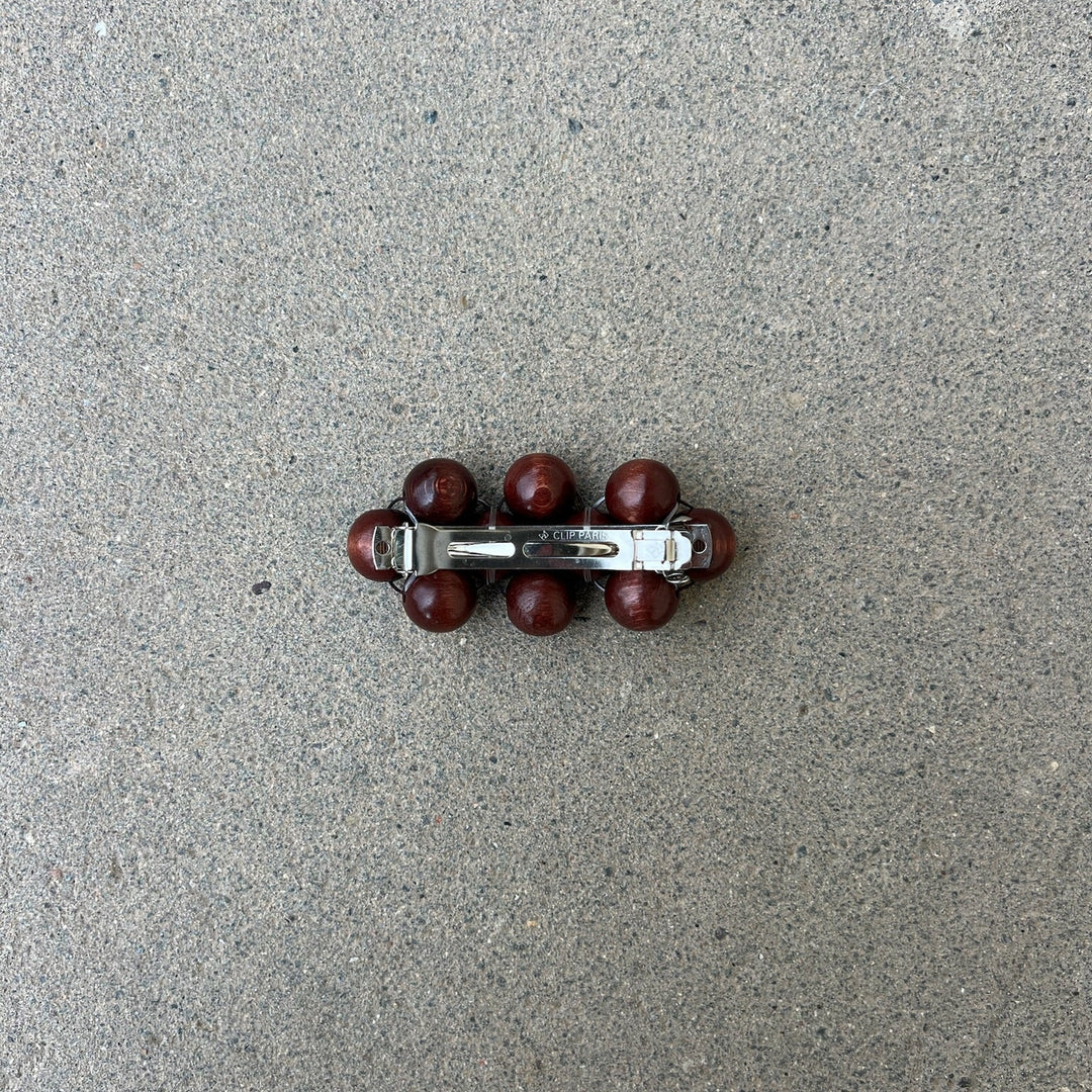 Mori Big hairclip [brown]