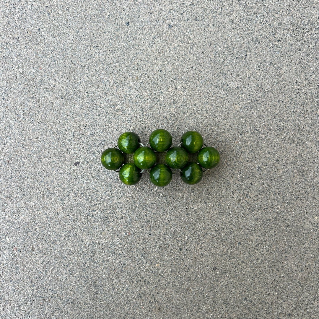 Mori Big hairclip [khaki]