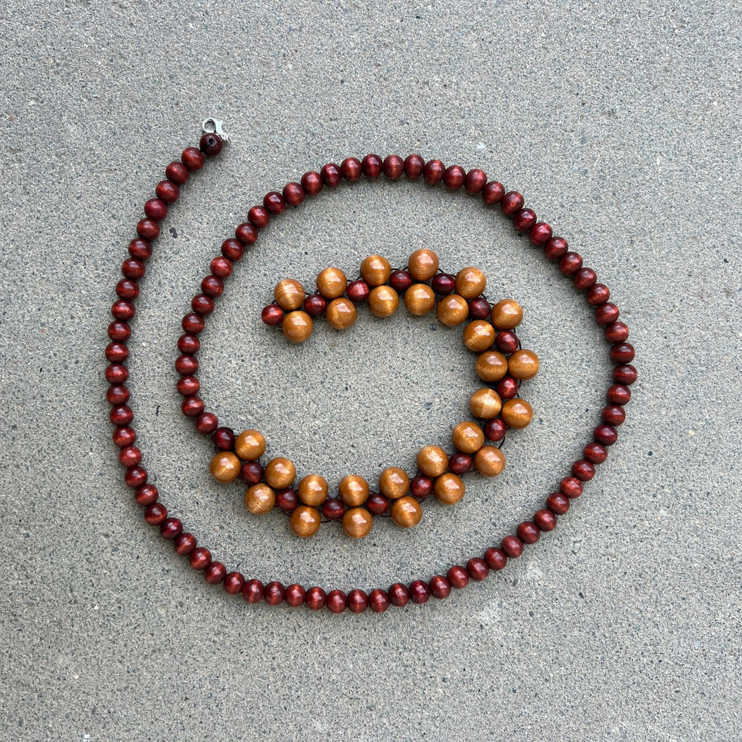 Mori belt redwood/ light brown [one size]