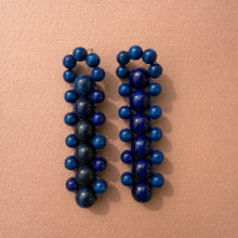 Load image into Gallery viewer, Cuc earrings [dark blue]

