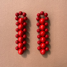 Load image into Gallery viewer, Cuc earrings [red]
