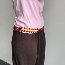 Load image into Gallery viewer, Leizu belt redwood/natural [size S]
