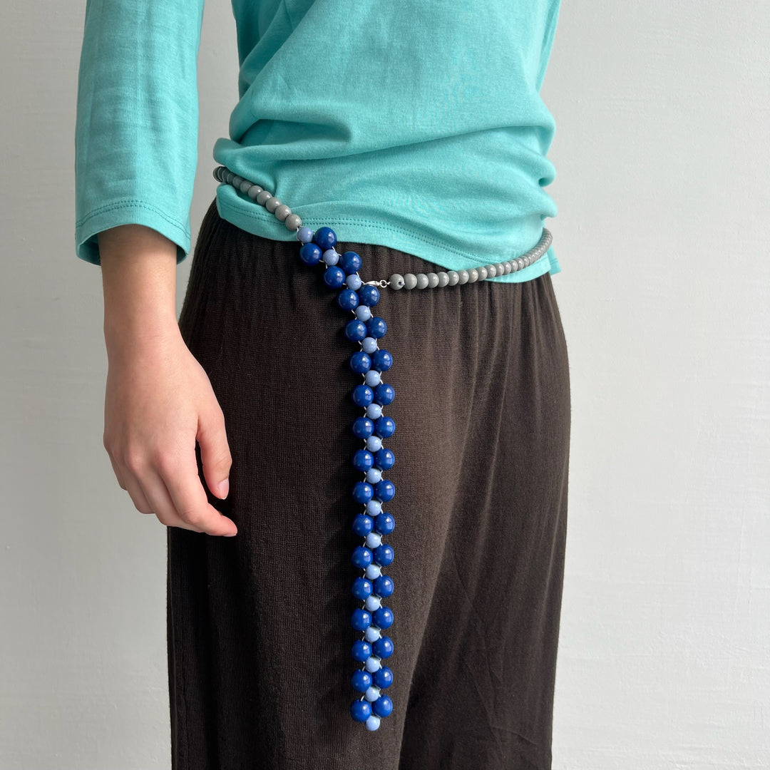 Mori belt blue [one size]