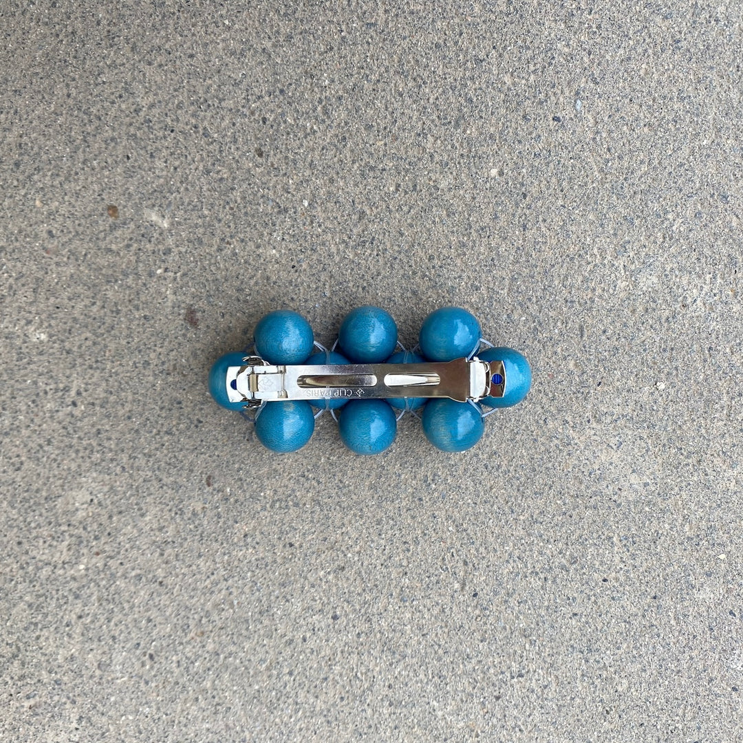Mori Big hairclip [blue turquoise]