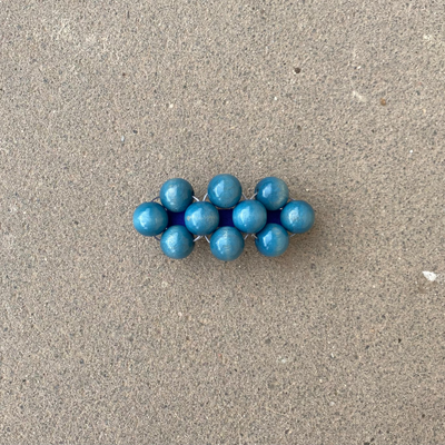 Mori Big hairclip [blue turquoise]