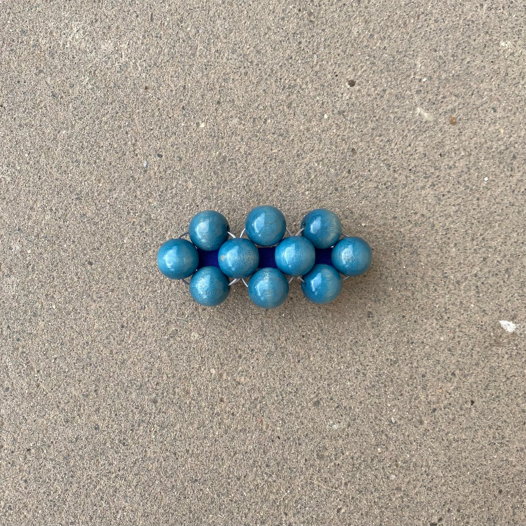 Mori Big hairclip [blue turquoise]