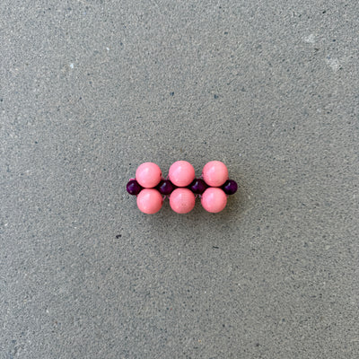 Mori big hairclip [pink/purple]