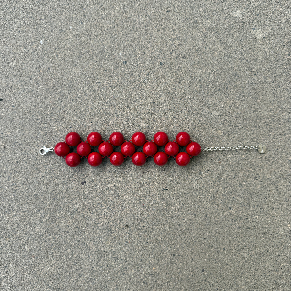 Mori big bracelet [red]