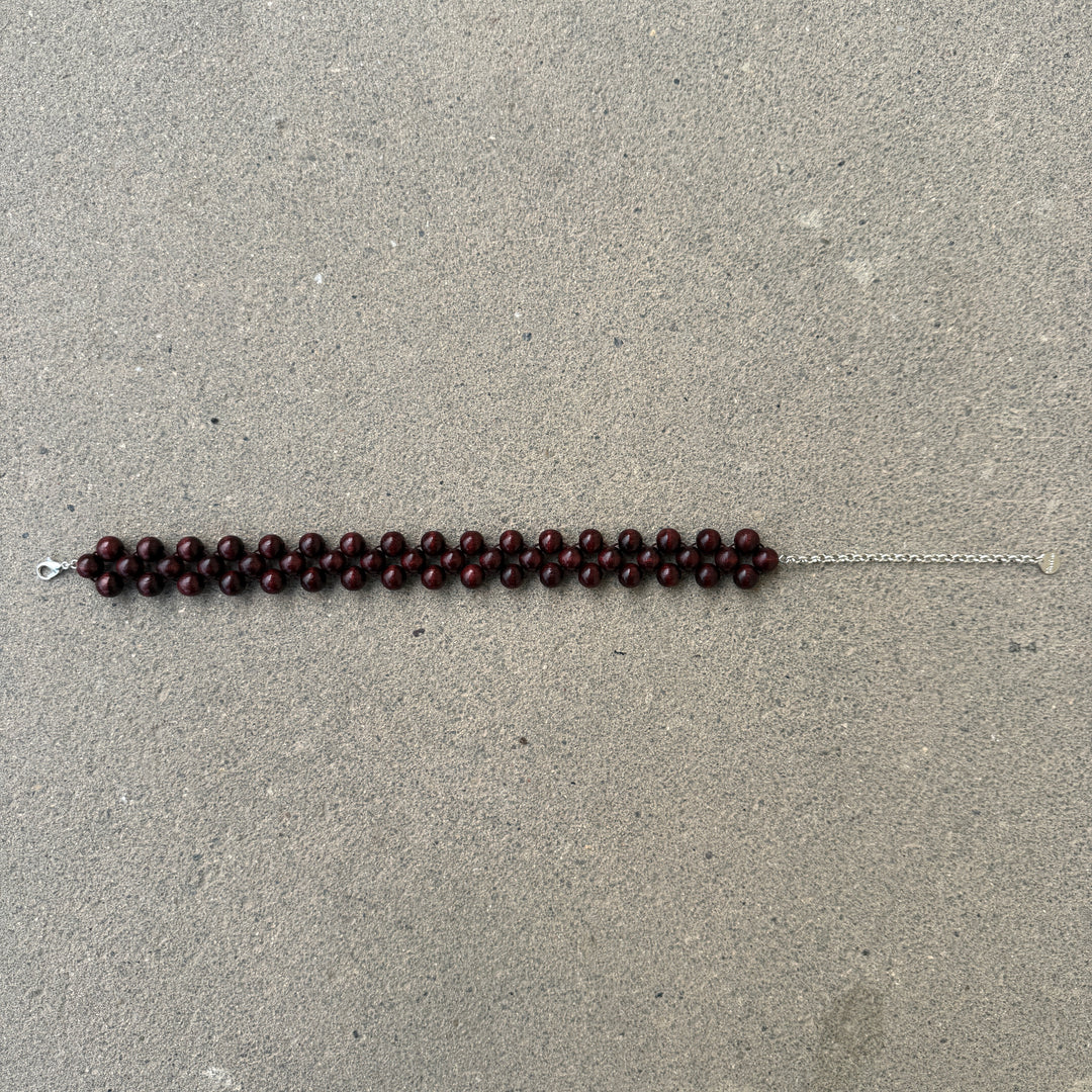 Mori choker [brown]
