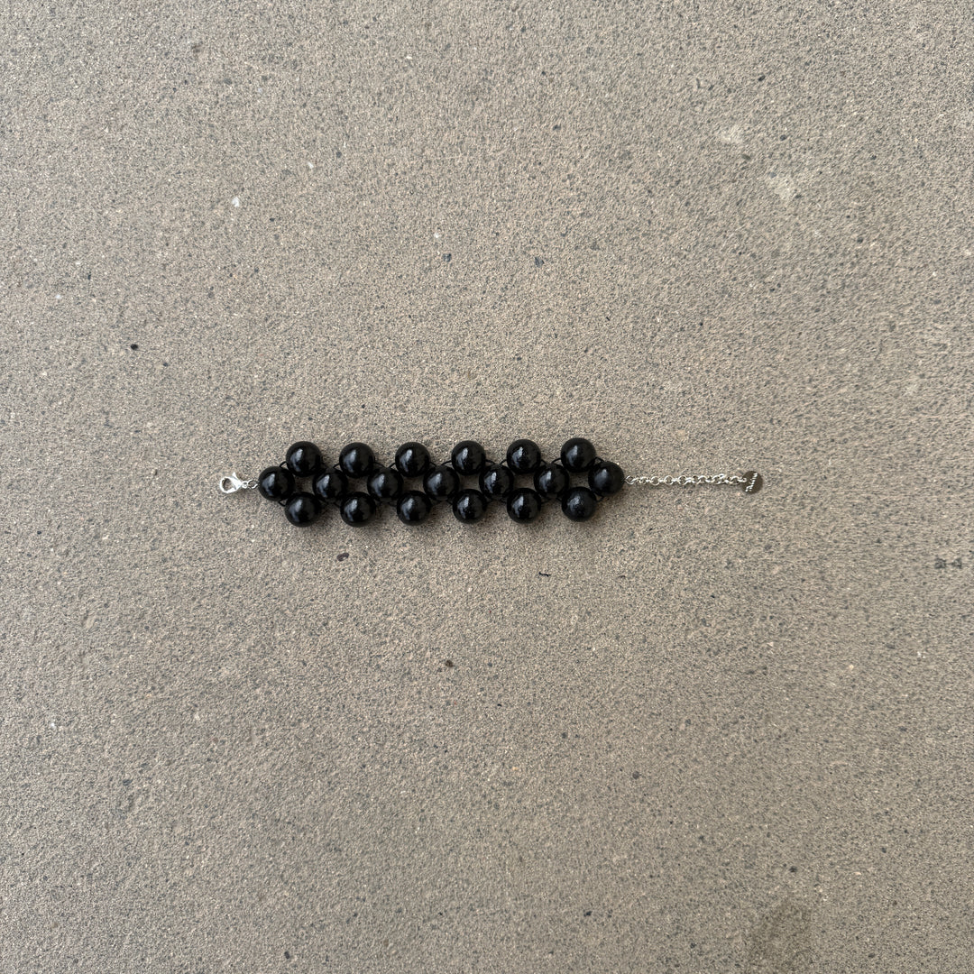 Mori big bracelet [black]