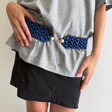 Load image into Gallery viewer, Leizu triple belt [dark blue]
