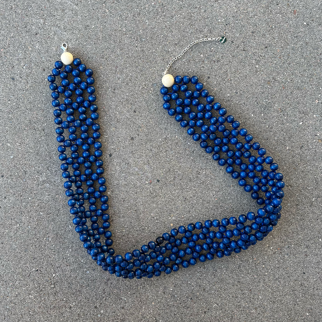 Leizu triple belt [dark blue]