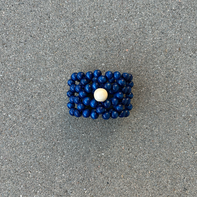 Leizu triple bracelet [dark blue]