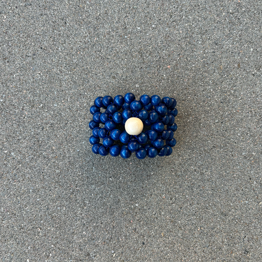 Leizu triple bracelet [dark blue]